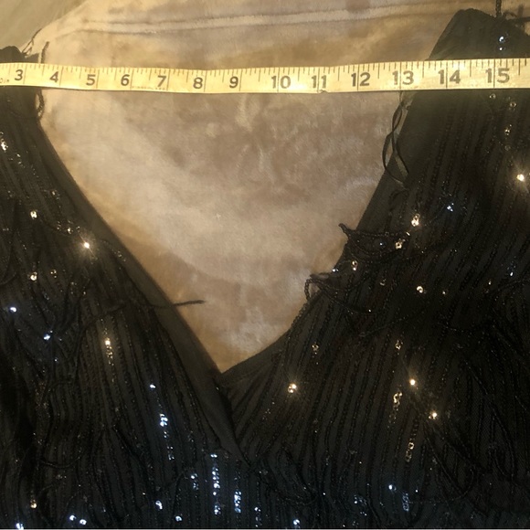 R&M Richards Size 14 sequence Formal dress - Picture 5 of 7